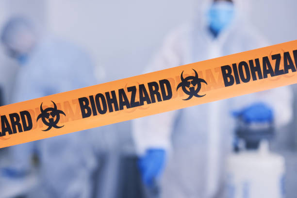 Professional Drug Lab Cleanup technician working in Bellevue, IL